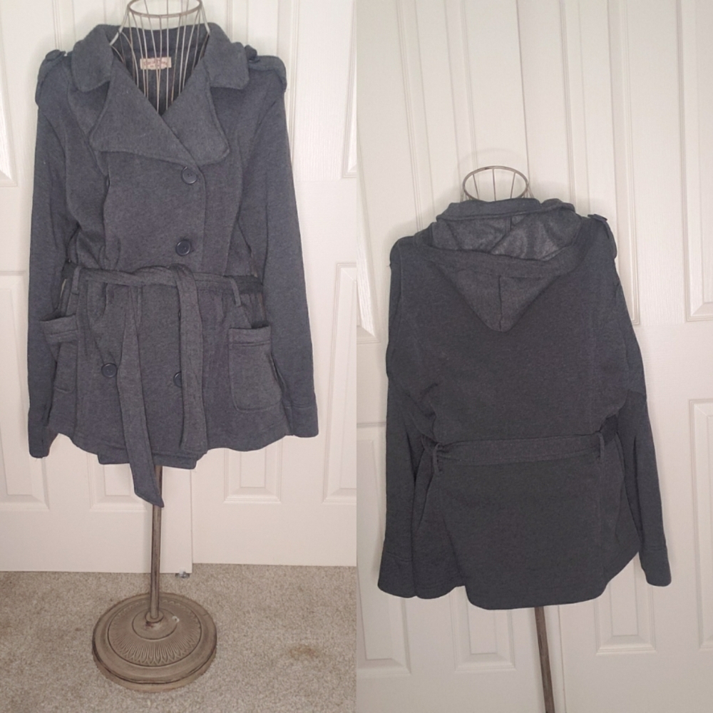 Paris Blues 2x sweater/trench coat